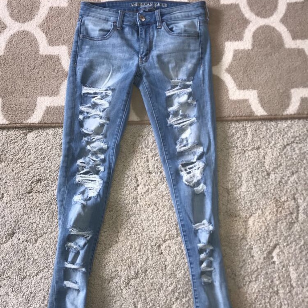 AE distressed jeans